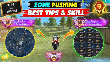 Zone Pushing Best Tips and Tricks | zone Pushing Best skill combination| Zone Push All Problem Solve