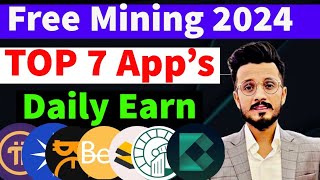 Top 7 Crypto Mining App 2024 || Free Crypto mining App || New Mining App 2024 screenshot 2