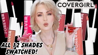 Lip Swatching New Covergirl Outlast Forever Velvet Pigment Matte Lipstick Wear Test