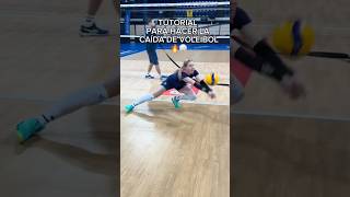 TUTORIAL: Cómo hacer una CAÍDA en VOLEIBOL (Rolling Thunder en Haikyuu) #voleibol #rollingthunder