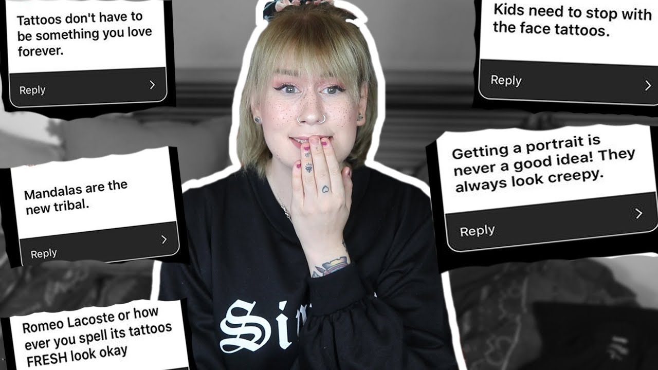 Reacting To Your Unpopular Tattoo Opinions YouTube