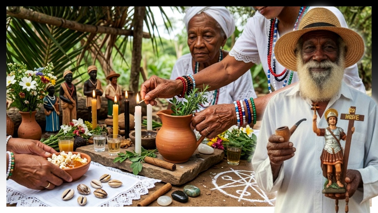 A SUJEIRA Espiritual DERRETEU no FOGO: Pai Joaquim arranca FEITIÇARIA oculta e faz LIMPEZA PROFUNDA