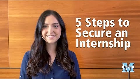 Tips on Securing an Internship