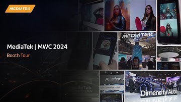 MediaTek at MWC 2024 - Booth Tour