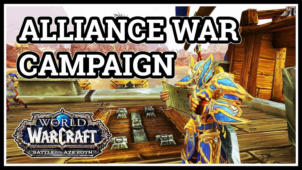 Nazmir Foothold WoW Ready For War - YouTube