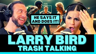 WAS LARRY AS GOOD AT TRASH TALK AS BALLING?! First Time Reacting To Larry Bird Trash Talking!
