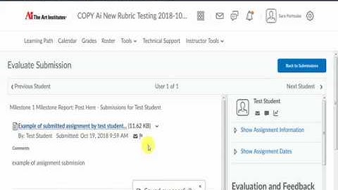 New Grade Rubric Tool