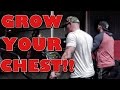 Grow your chest wnpc bodybuilder troy hutchinson