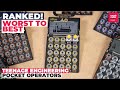Ranked: Teenage Engineering Pocket Operators - Which is best?