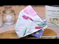 Amazing Origami Mask tutorial / Breathable mask - You can easily sew the mask