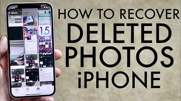 How To Recover Deleted iPhone Photos / Videos! (2021)