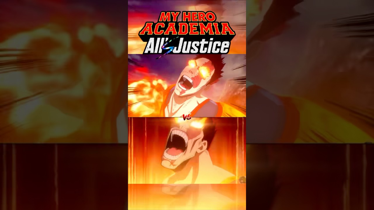 Эндевор против Всемогущего — Моя геройская академия: Справедливость против аниме