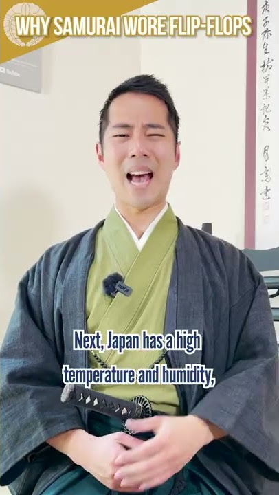 Why Samurai Wore Flip-flops #Shorts