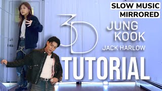 정국 (Jung Kook) '3D (feat. Jack Harlow)' Dance Tutorial | MIRRORED + SLOW MUSIC Resimi