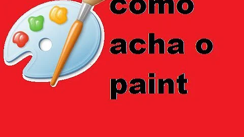 Como instalar novamente o Paint no Windows 10?