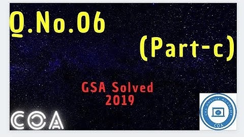 Q6 (C) CSS 2019 Solved General Ability #CSS2019 #MATHS #GENERALABILITY #COA