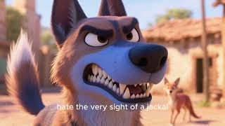 Panchtantra tales - The deceptive Blue Jackal 🦊 | Kids Learning English | Moral Story for Children