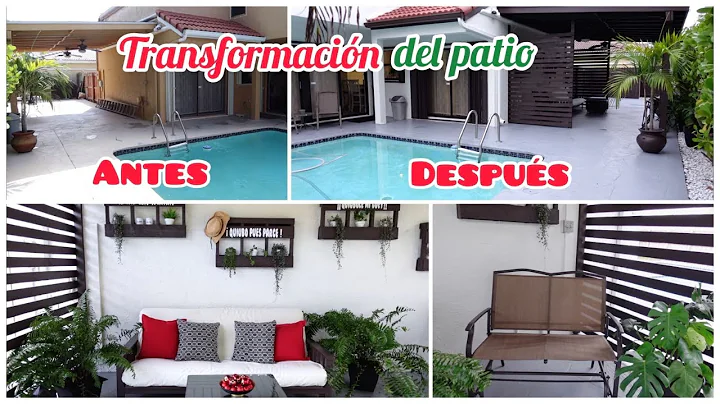 COMO RENOVAR TU PATIO SIN NINGUN TIPO DE OBRA  CON PLANTAS - LUCES - REPISAS Y LINDA DECORACION