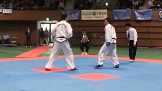 第27回全日本大会　マッソギ−71kg　決勝　延長　三宅選手 VS 大島選手