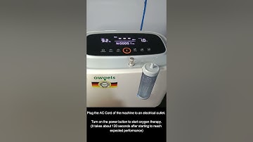 OXYGEN CONCENTRATOR video tutorial