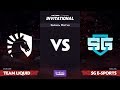 Группа А, Liquid против SG e-sports, SL i-League Invitational S3