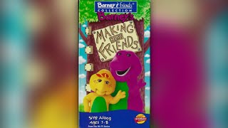 Barney's Making New Friends (1995) - 1998 Reprint