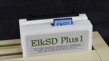 Acorn Electron ElkSD Plus1 + ATI w/ ABR and ElkSD128 reviews