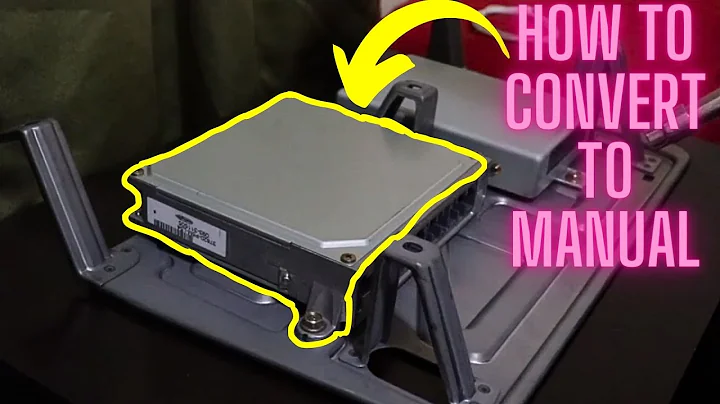 Honda prelude: Auto to manual ecu conversion