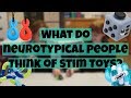 What do neurotypical people think of stim toys?