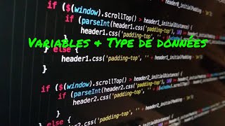 Python pour les mathématiciens : Variables et Types de données