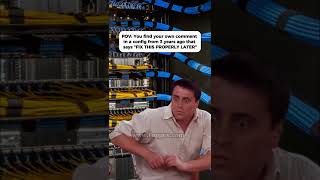 What 'FIX THIS LATER' actually means 😂 #programming #funny #shorts