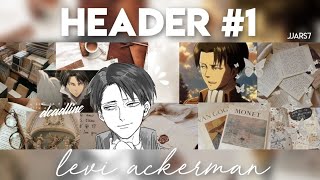 Header twitter #1 • Levi ackerman