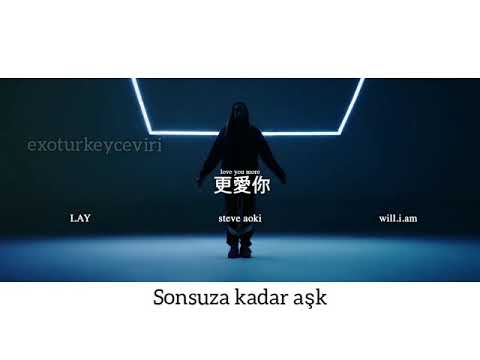 Steve Aoki - Love You More  Ft. LAY ZHANG &  will.i.am (Lycris video) Türkçe Çeviri