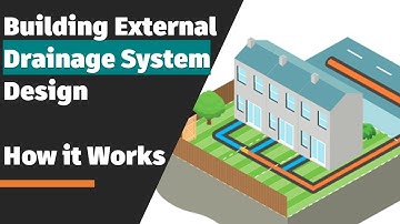 How Building External Drainage System works || Plumbing Drainage Design