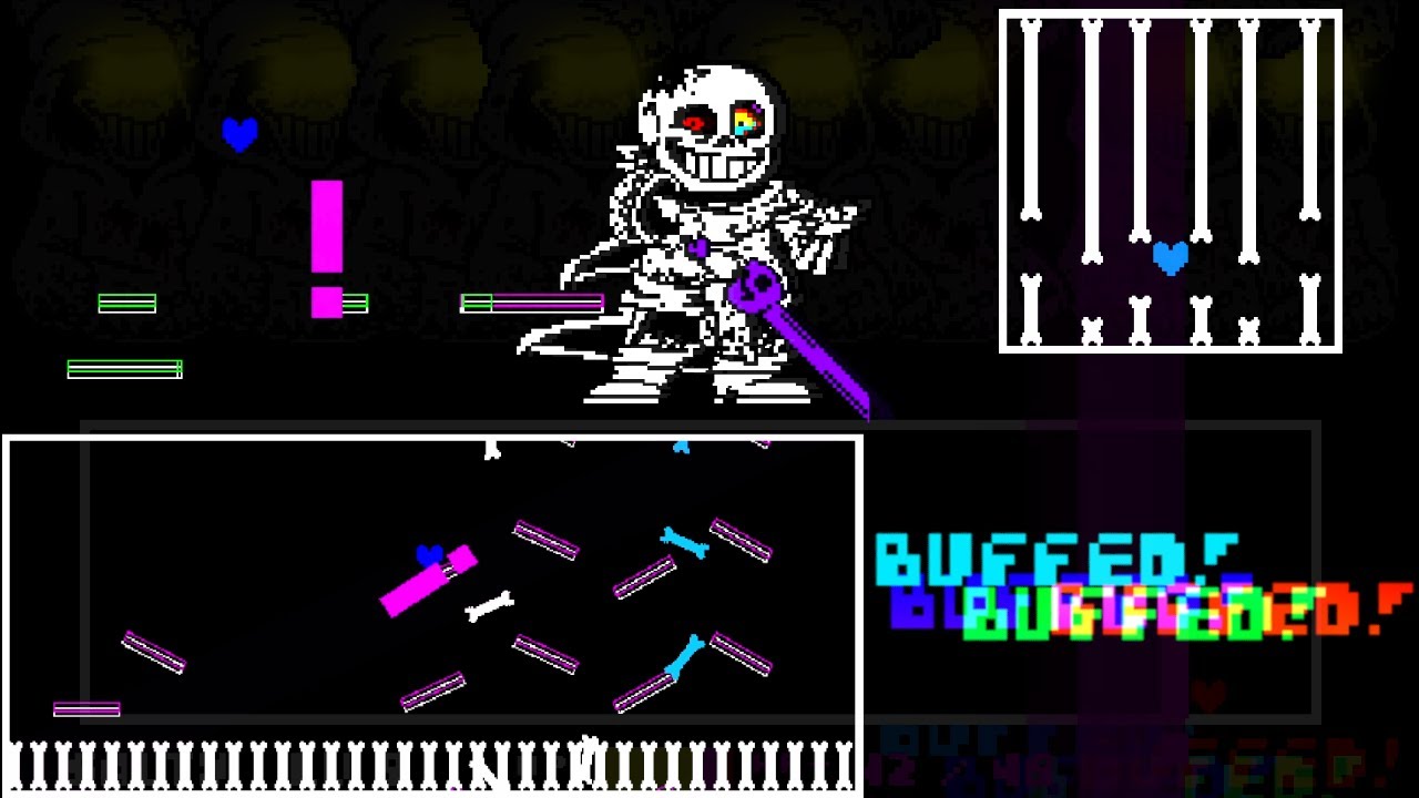 Dusttrust sans phase 2 FIGHT HARD MODE - TurboWarp