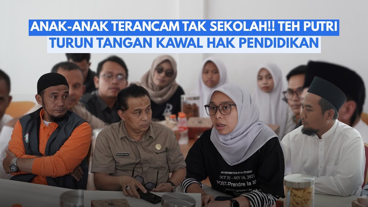 SEKOLAH TERHAMBAT SENGKETA LAHAN‼️ TEH PUTRI PASANG BADAN SELAMATKAN HAK BELAJAR ANAK 🔥📚
