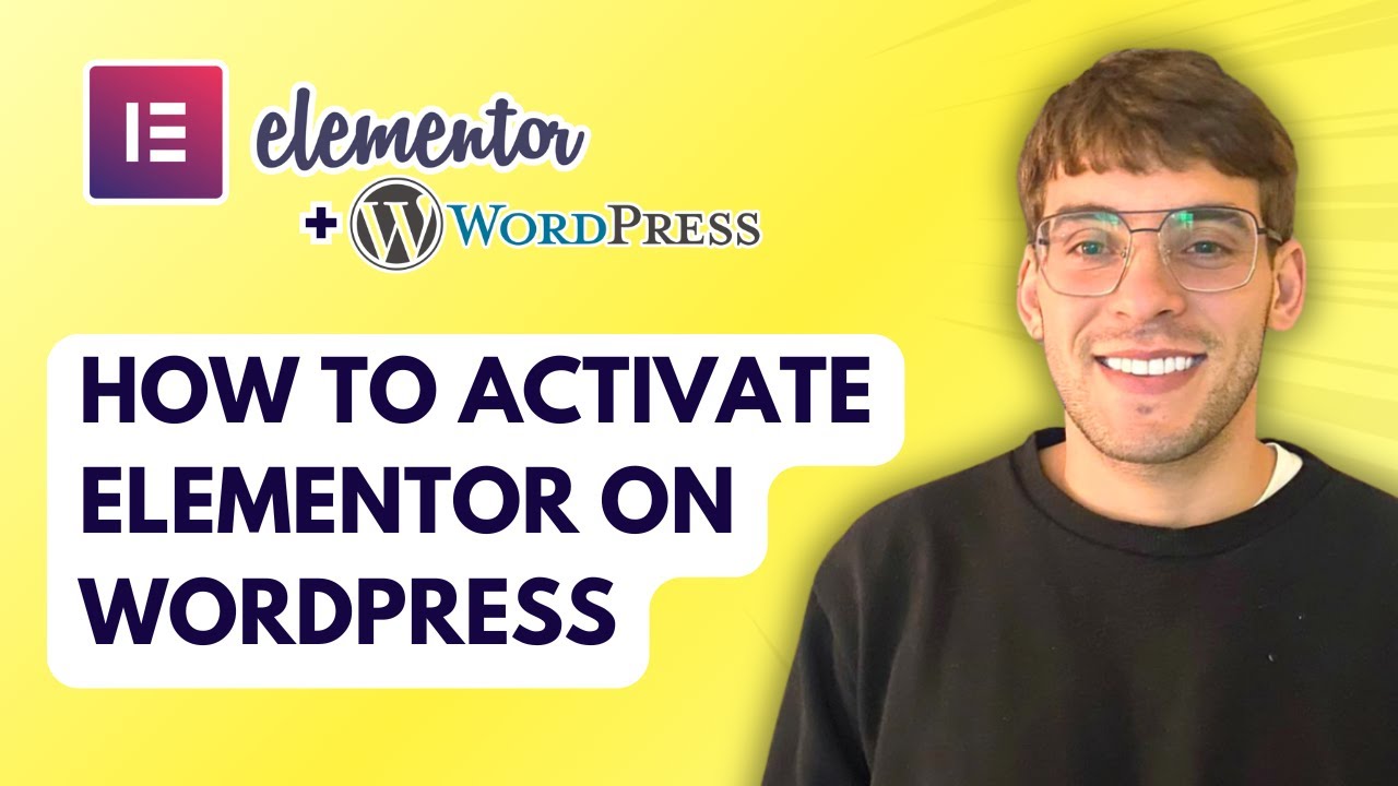 How to Activate Elementor on Wordpress [2026 Full Guide] - YouTube