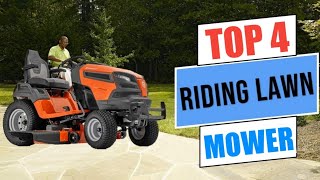 ✅ Top 4 Best Riding Lawn Mower 2023 || Best Riding Lawn Mower