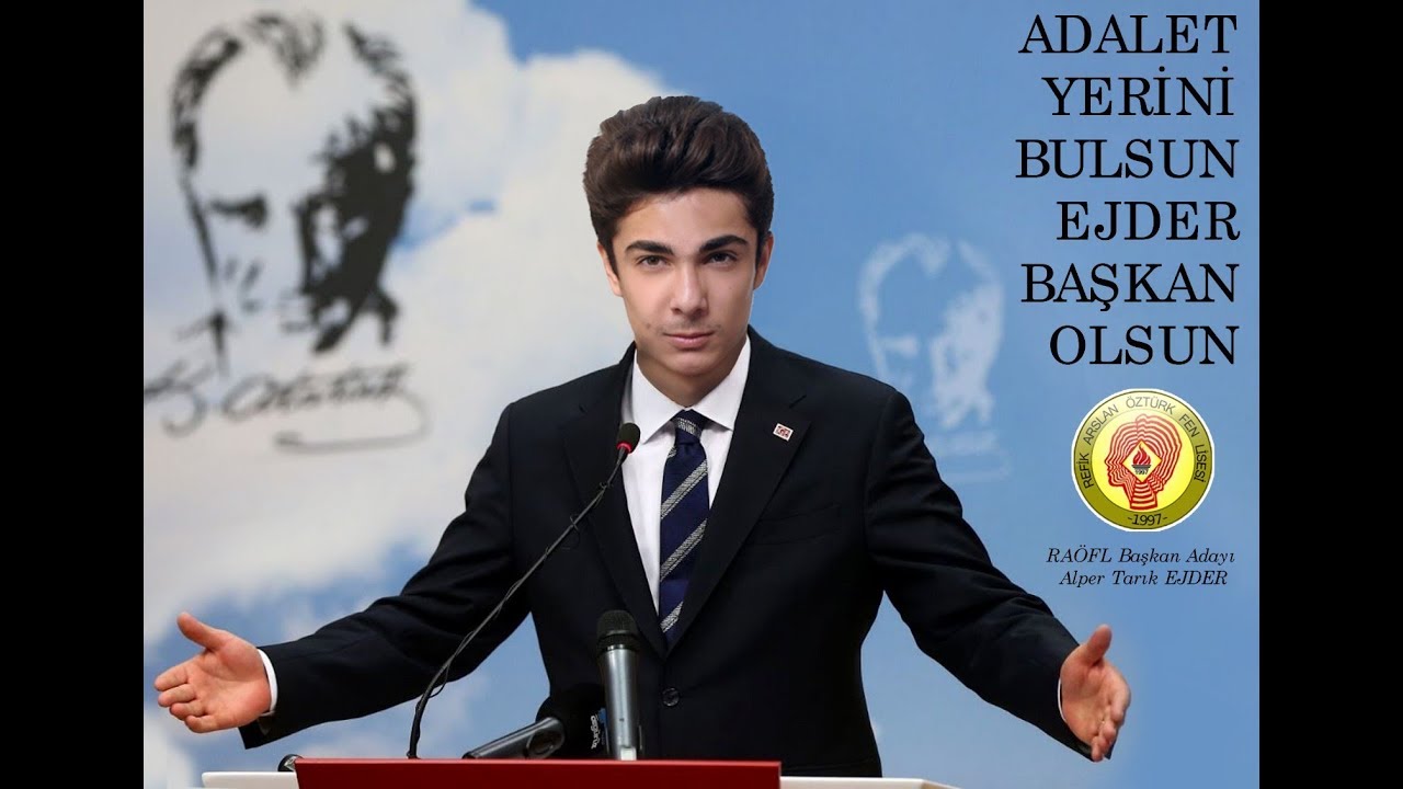 Alper Ejder Okul Başkanlık Seçim Videosu Bilecik Refik Arslan Öztürk Fen Lisesi