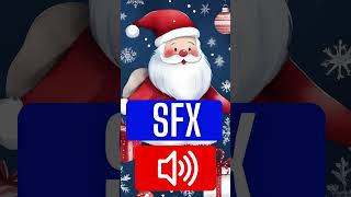 Santa Claus falls down the chimney!  #soundeffects