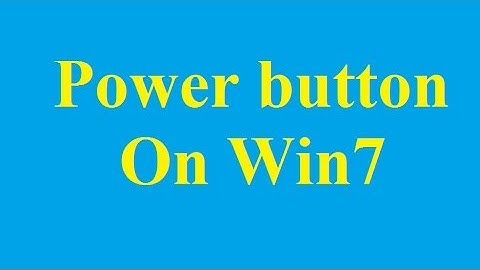 Changing the Power button functions on Win7 - Betdownload.com