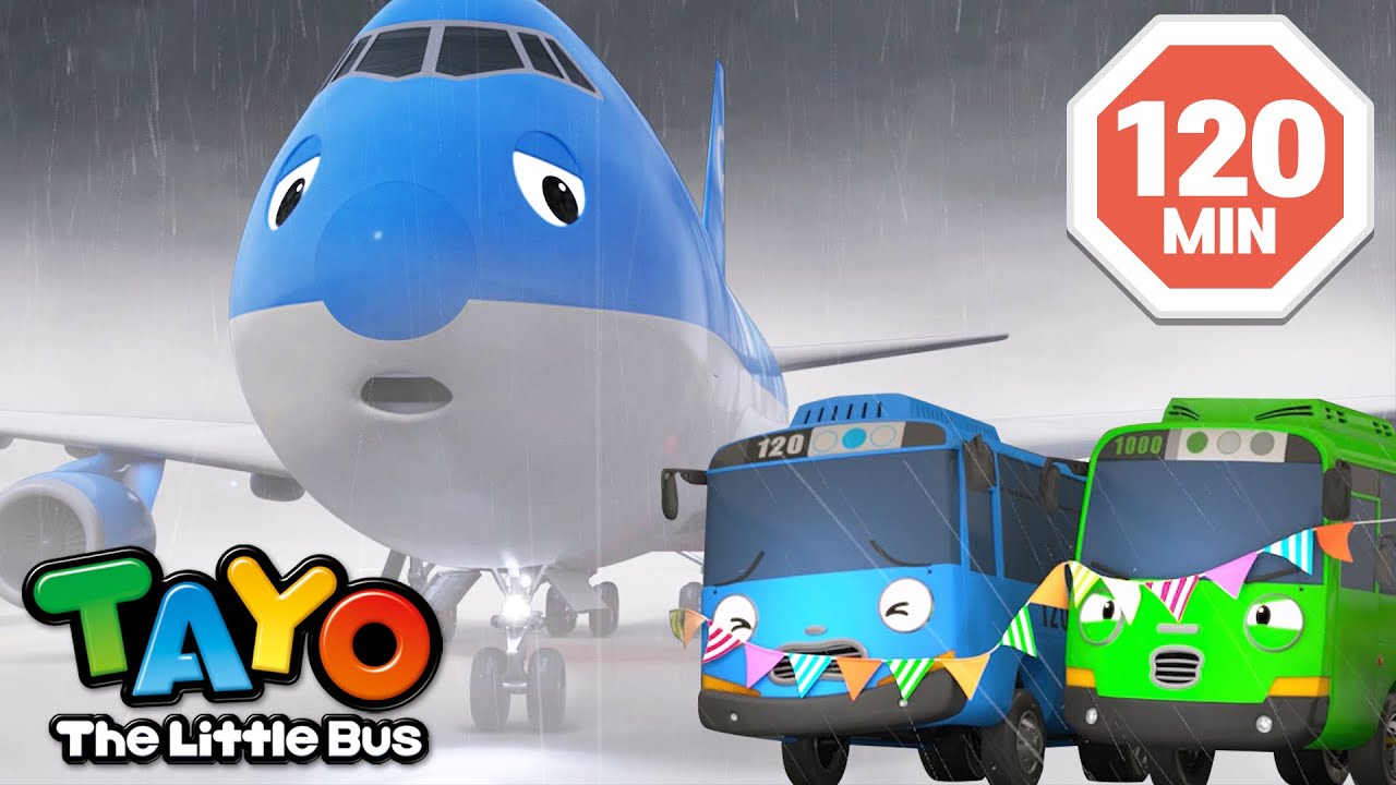 Tayo English Episode | Oops, it's raining!🌧️ | Airplane Cargo✈️ | Tayo Episode Club