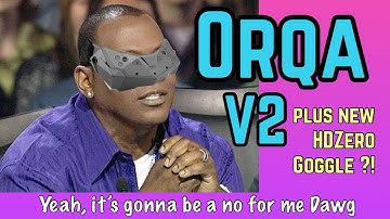 New V2 Orqa FPV.One Pilot Goggles Quick Look// Not a Review