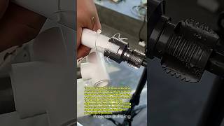 Precision PVC Pipe Threading With Drill Powered Pipe Threader