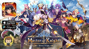Master of Knights- Tactics RPG Gameplay - Official Launch (Android/iOS)