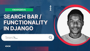 Search Functionality/Bar in Django [Part 1]
