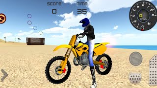 Motocross Beach Jumping - Dirt Motor Racing 3D Driving Bike Android Gameplay screenshot 4