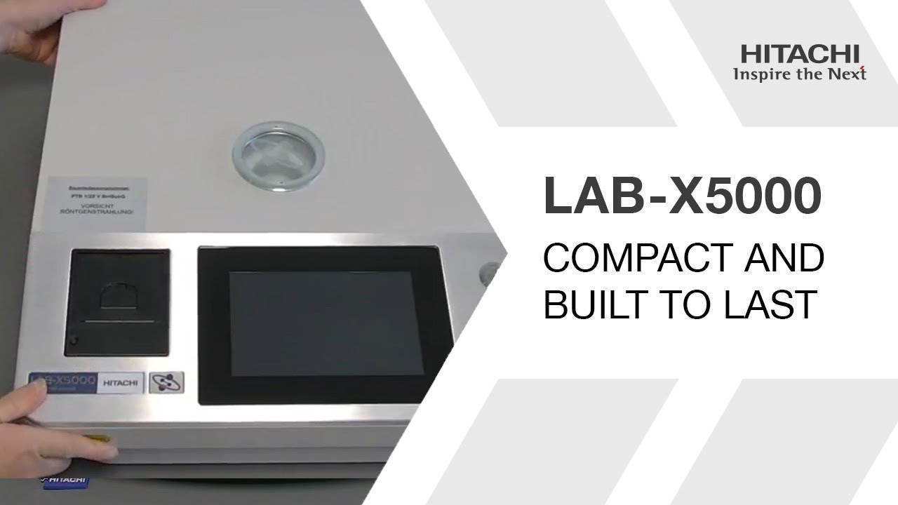 LAB-X5000 | Compact and built to last Benchtop XRF analyzer | Demo ...