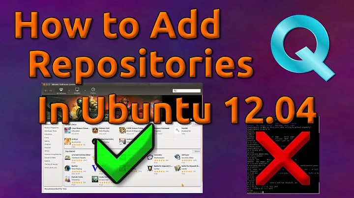 How to Add Repositories in Ubuntu 12.04 (GUI Method)