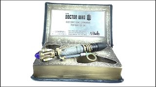 DOCTOR WHO QMX River Song Sonic Screwdriver Prop Replica Review | Votesaxon07